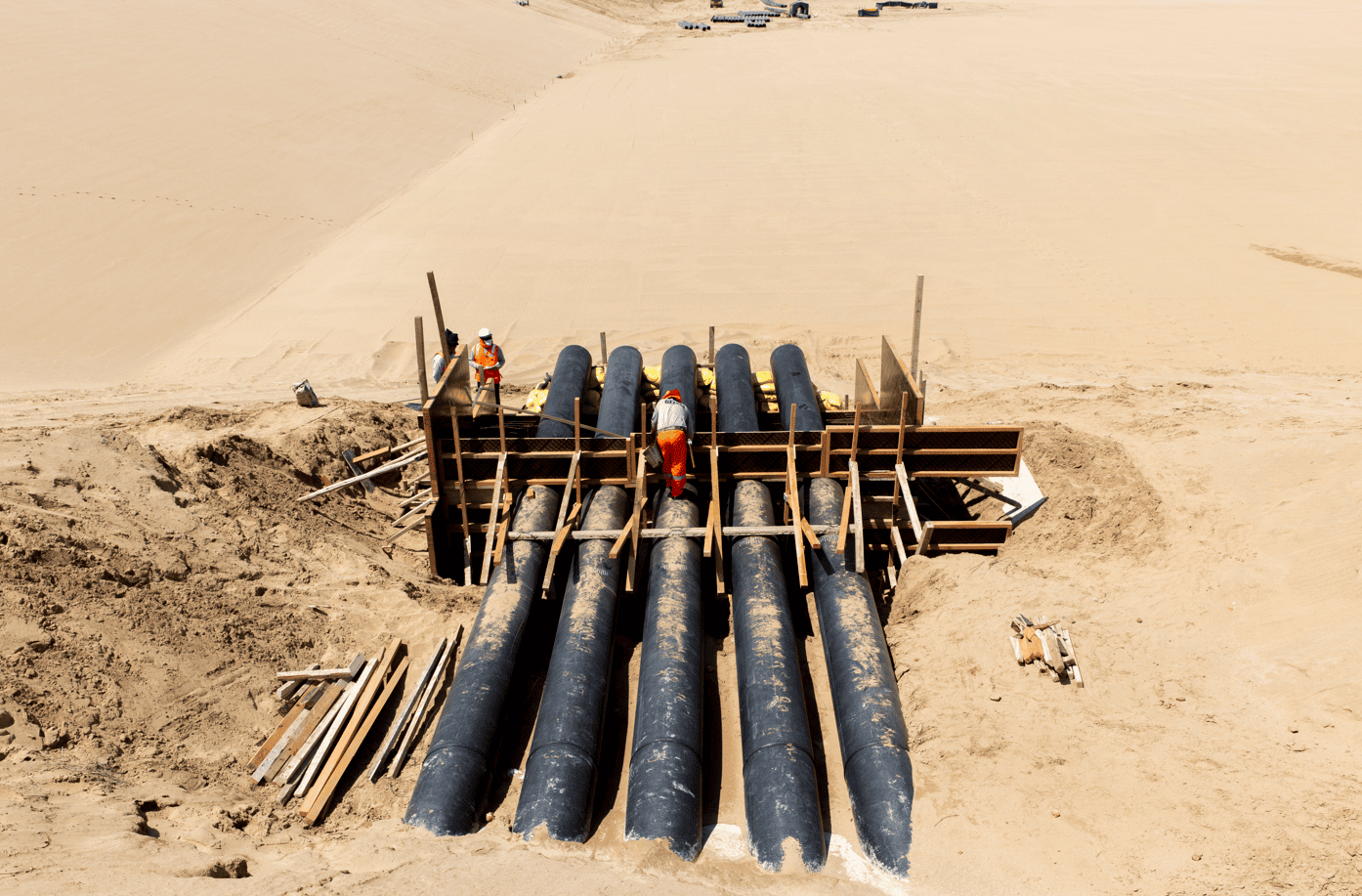 Instalación de Tubería lisa en proyecto – CORP GEINSA Perú